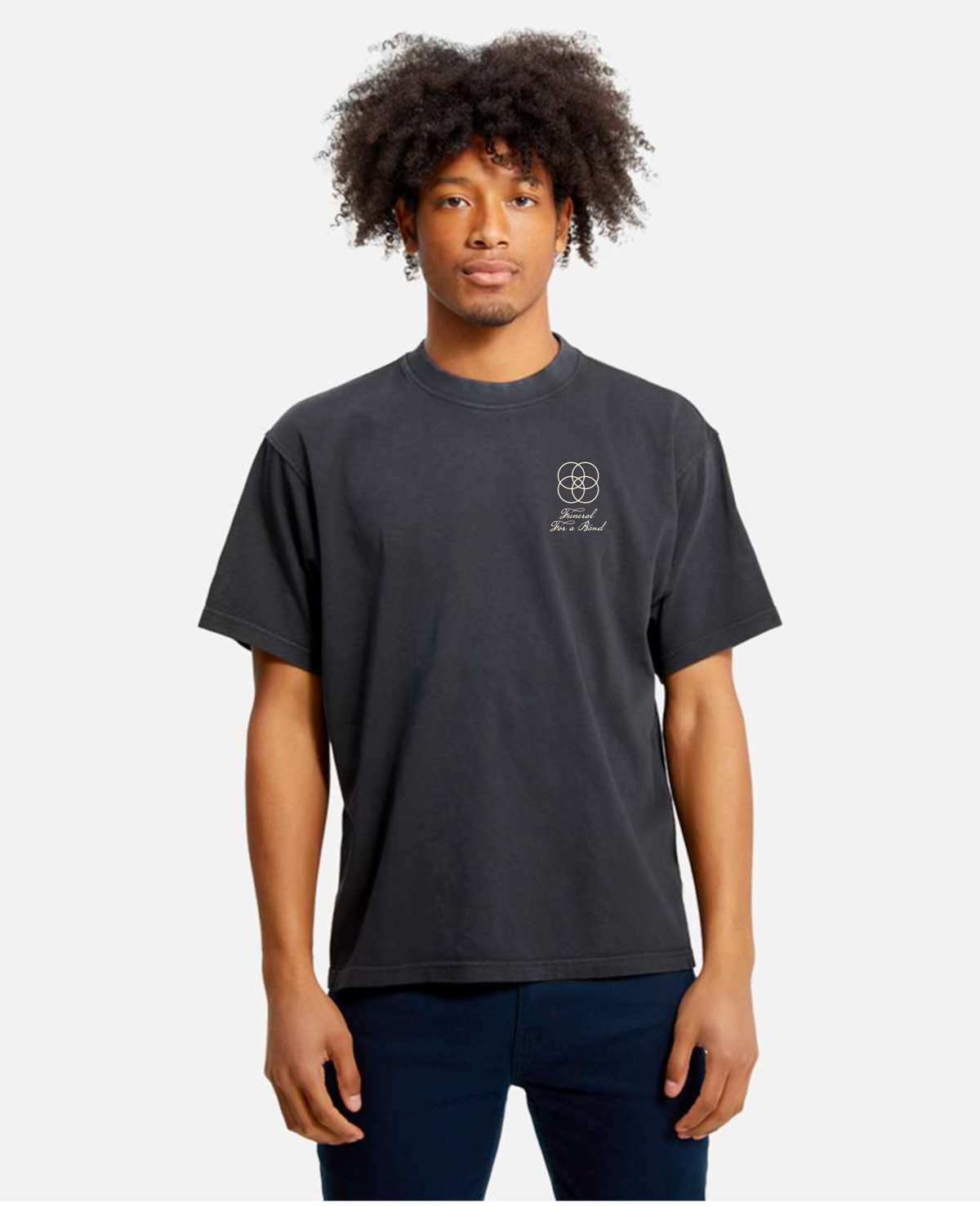 'Funeral for a Band' Embroidered Shirt